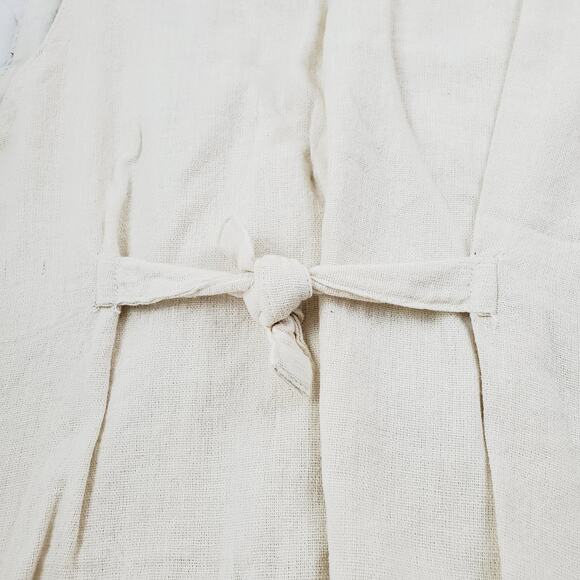 OO Designs 100% Cotton Western Style Vest Unisex Small Blue Denim Embroiled Rare - Picture 9 of 12